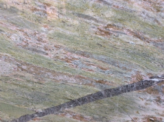 Waterfall granite detail